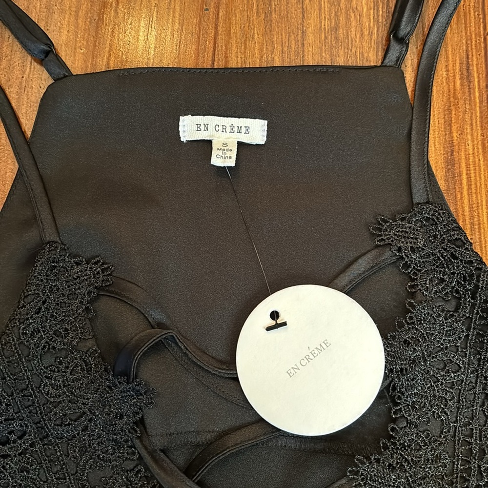 Women’s black Slip dress, New with tags from boutique - Picture 3 of 8